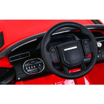 Range Rover Velar na akumulator Czerwony SUV + Pilot